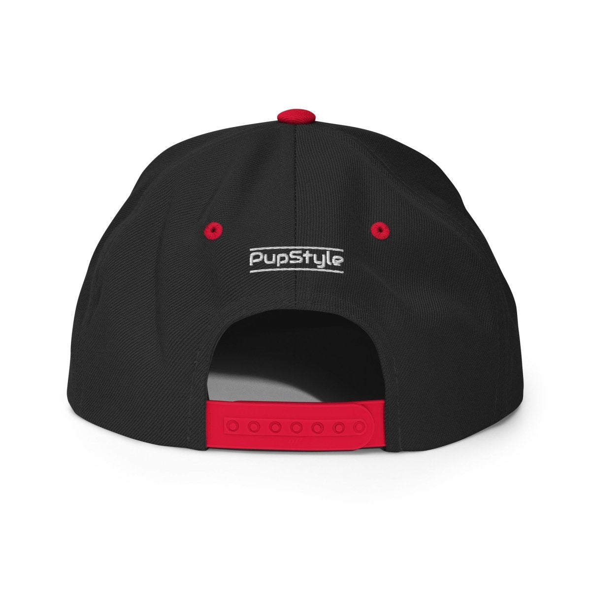 PupStyle | Woof / Red | Snapback Cap PupStyle