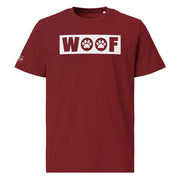 PupStyle | Woof | T-Shirt – Edition 2 Burgundy PupStyle