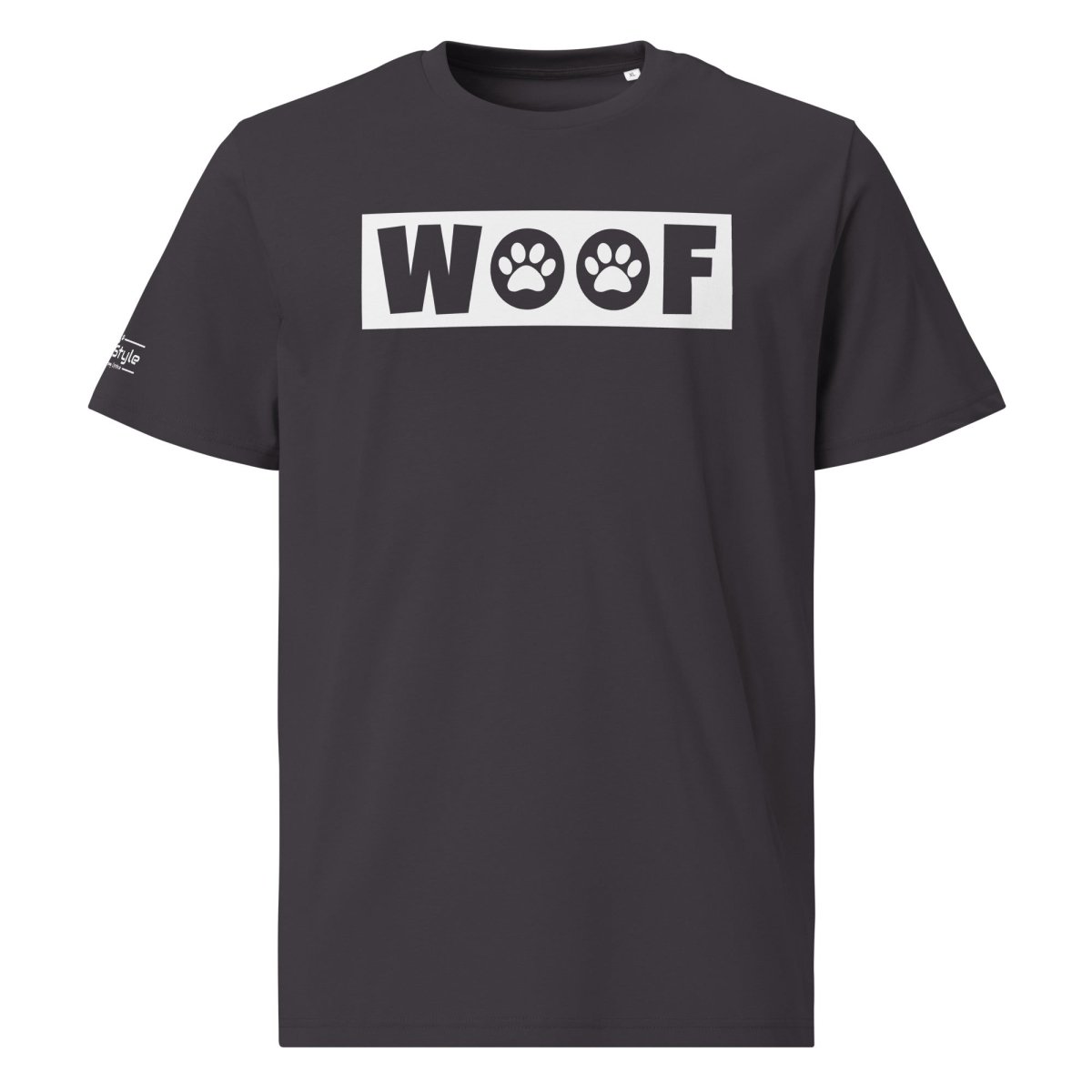 PupStyle | Woof | T-Shirt Anthracite PupStyle
