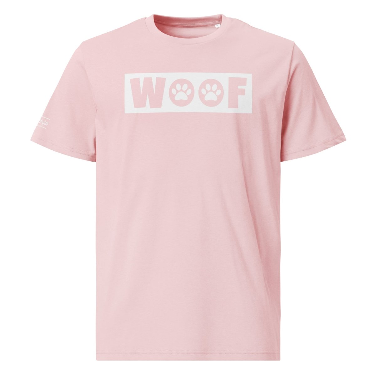 PupStyle | Woof | T-Shirt Cotton Pink PupStyle