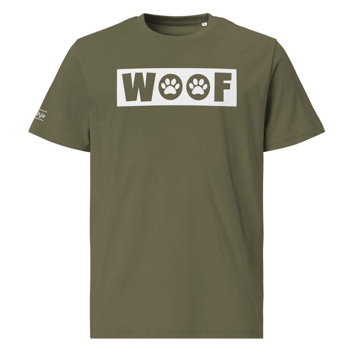 PupStyle | Woof | T-Shirt Khaki PupStyle