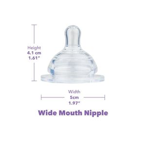 Rearz | 2er Set | Ersatzsauger für Babyflaschen Rearz