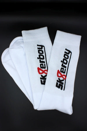 Sk8erboy® CREW Socks Weiß Sk8erboy®