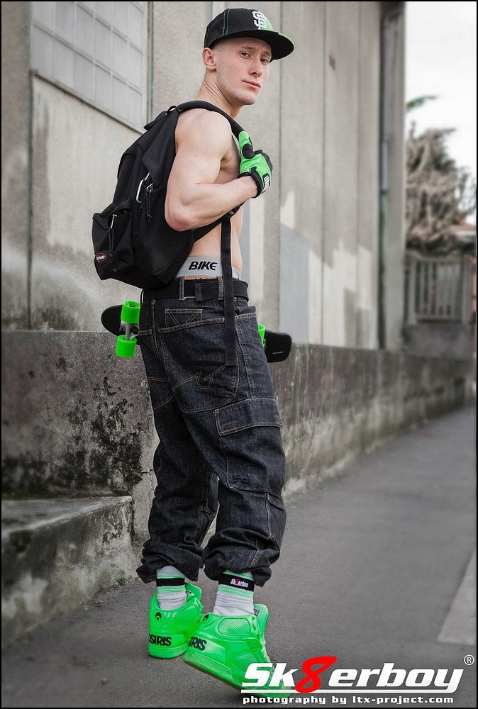 Sk8erboy® Deluxe Socks neon-grün
