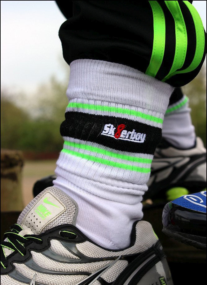 Sk8erboy® Deluxe Socks neon-grün