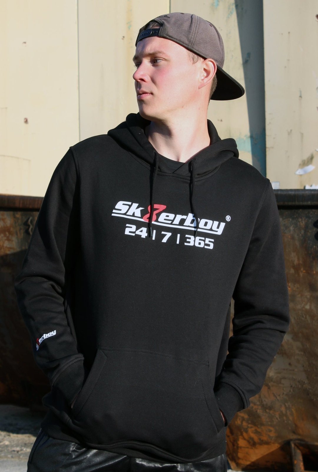 Sk8erboy® Kapuzen-Sweat-Shirt 24 | 7 | 365 Sk8erboy®