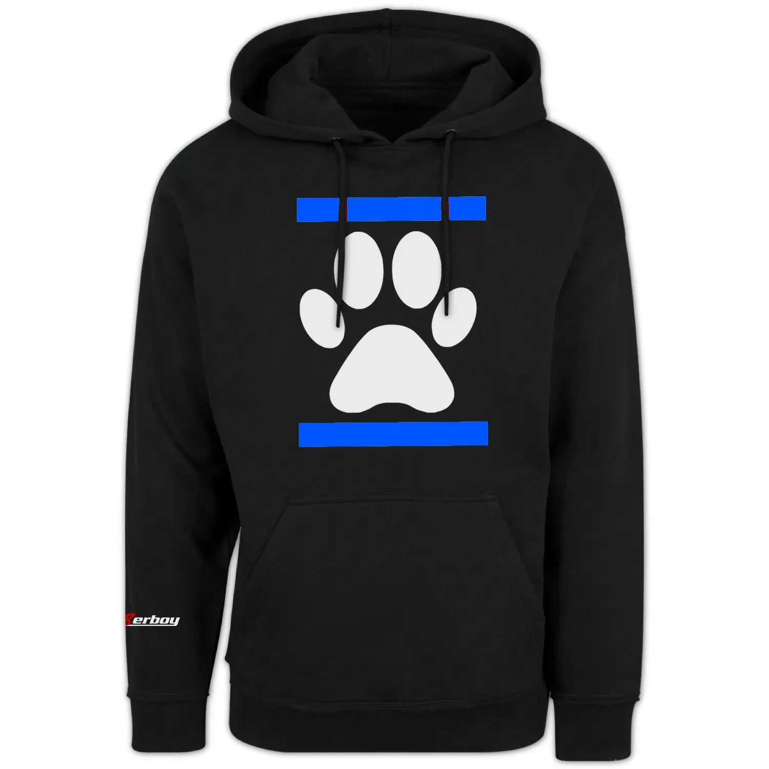Sk8erboy® Kapuzen-Sweat-Shirt DOG PAW Royalblau Sk8erboy®