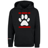 Sk8erboy® Kapuzen-Sweat-Shirt DOG PAW Rot Sk8erboy®