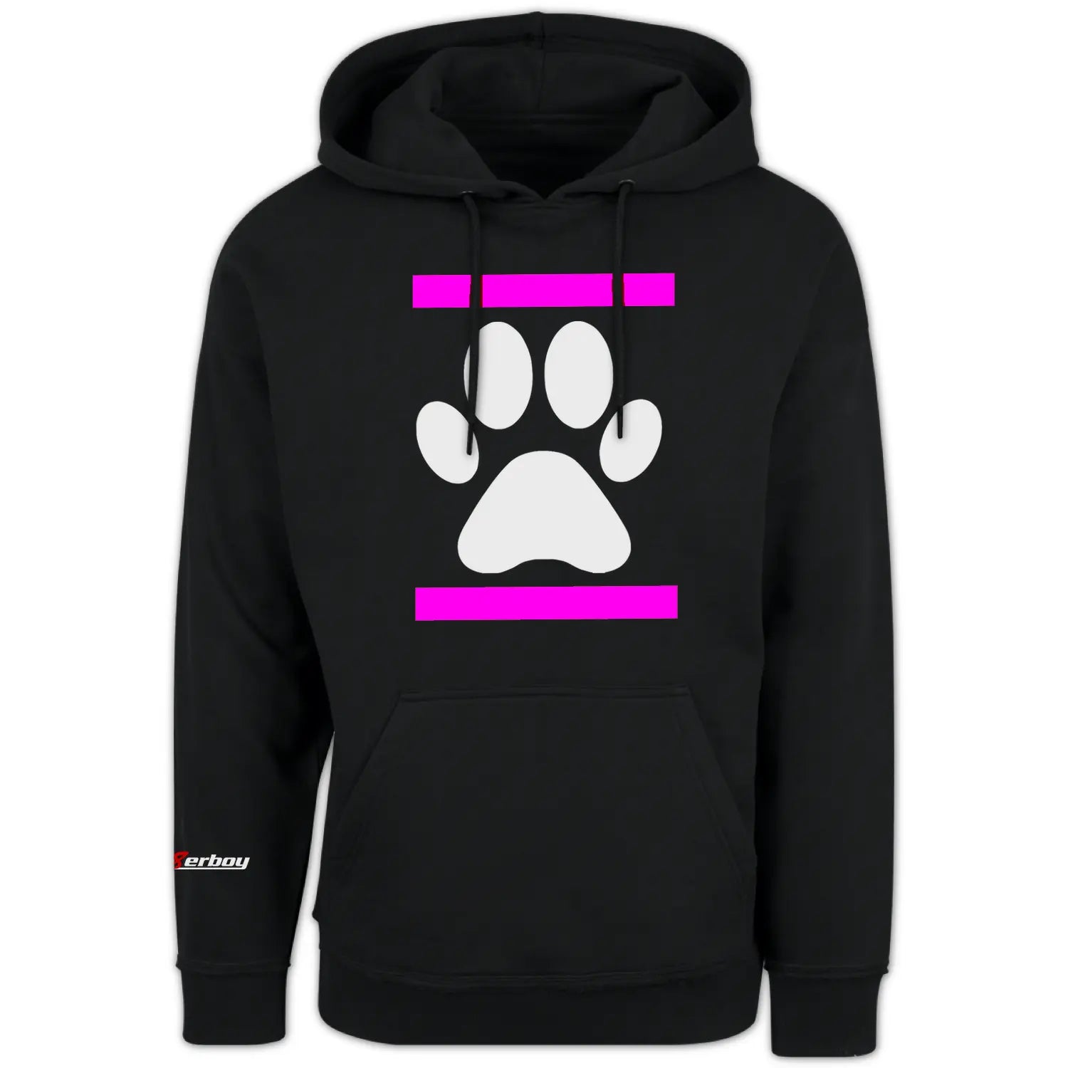 Sk8erboy® Kapuzen-Sweat-Shirt DOG PAW Neon-Pink Sk8erboy®