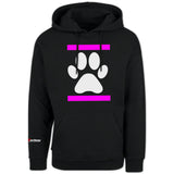 Sk8erboy® Kapuzen-Sweat-Shirt DOG PAW Neon-Pink Sk8erboy®