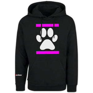 Sk8erboy® Kapuzen-Sweat-Shirt DOG PAW Neon-Pink Sk8erboy®