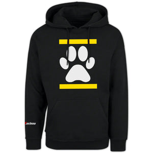 Sk8erboy® Kapuzen-Sweat-Shirt DOG PAW Gelb Sk8erboy®