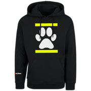 Sk8erboy® Kapuzen-Sweat-Shirt DOG PAW Neon-Gelb Sk8erboy®