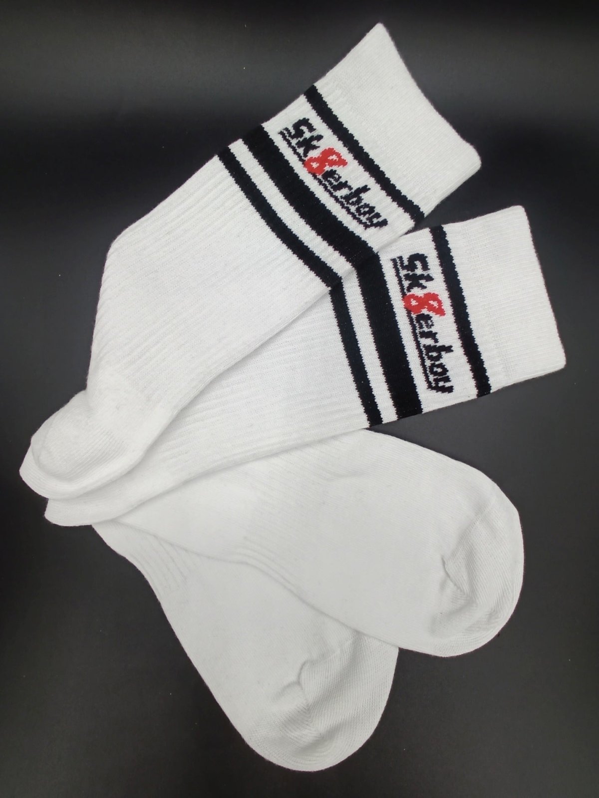 Sk8erboy® LIGHTWEIGHT Crew Socks weiß Sk8erboy®