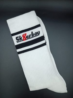 Sk8erboy® LIGHTWEIGHT Crew Socks weiß Sk8erboy®