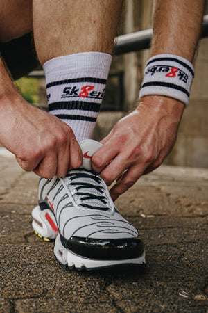 Sk8erboy® LIGHTWEIGHT Crew Socks weiß 47-50 Sk8erboy®