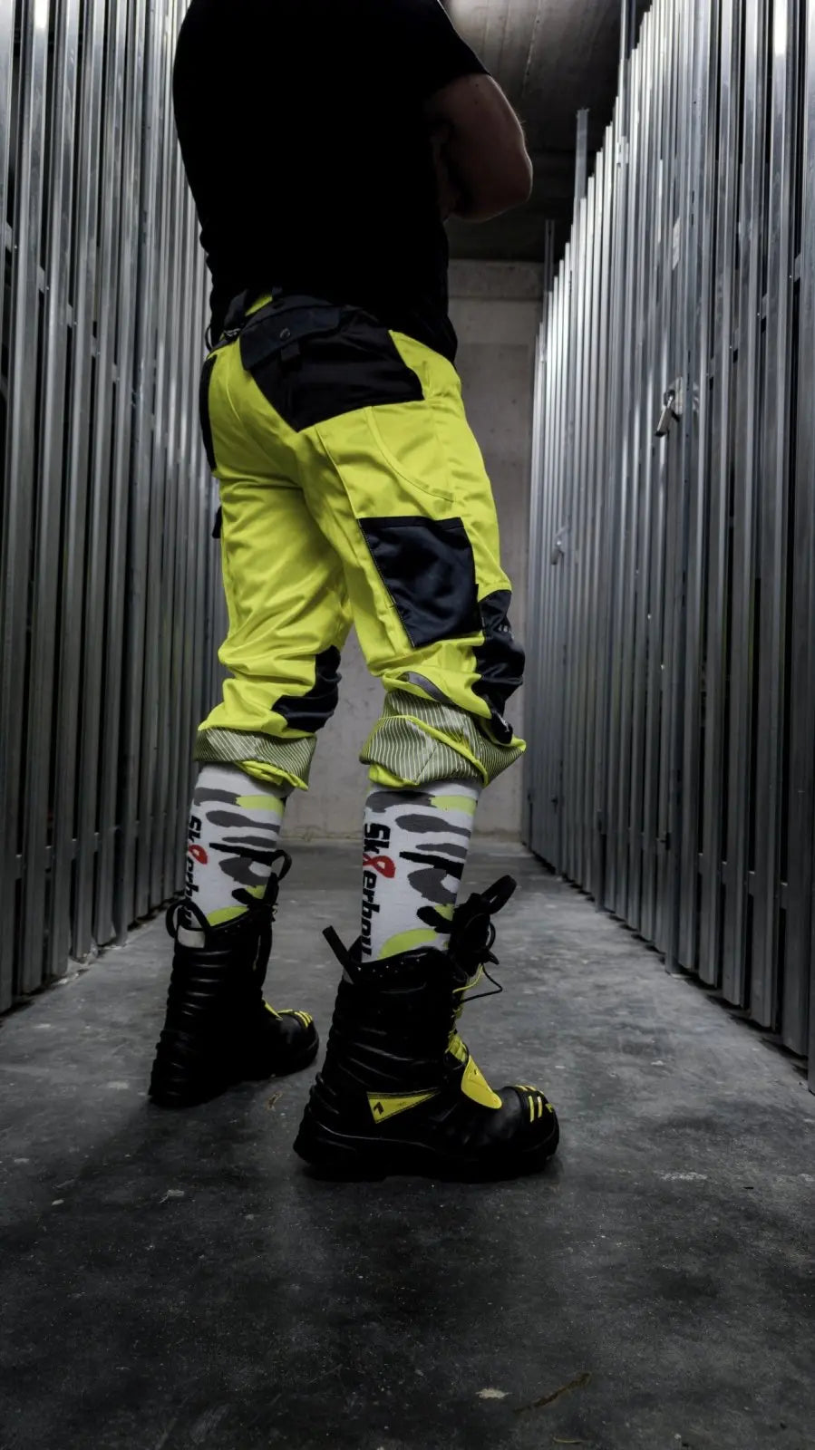 Sk8erboy® MX Socks neon-gelb