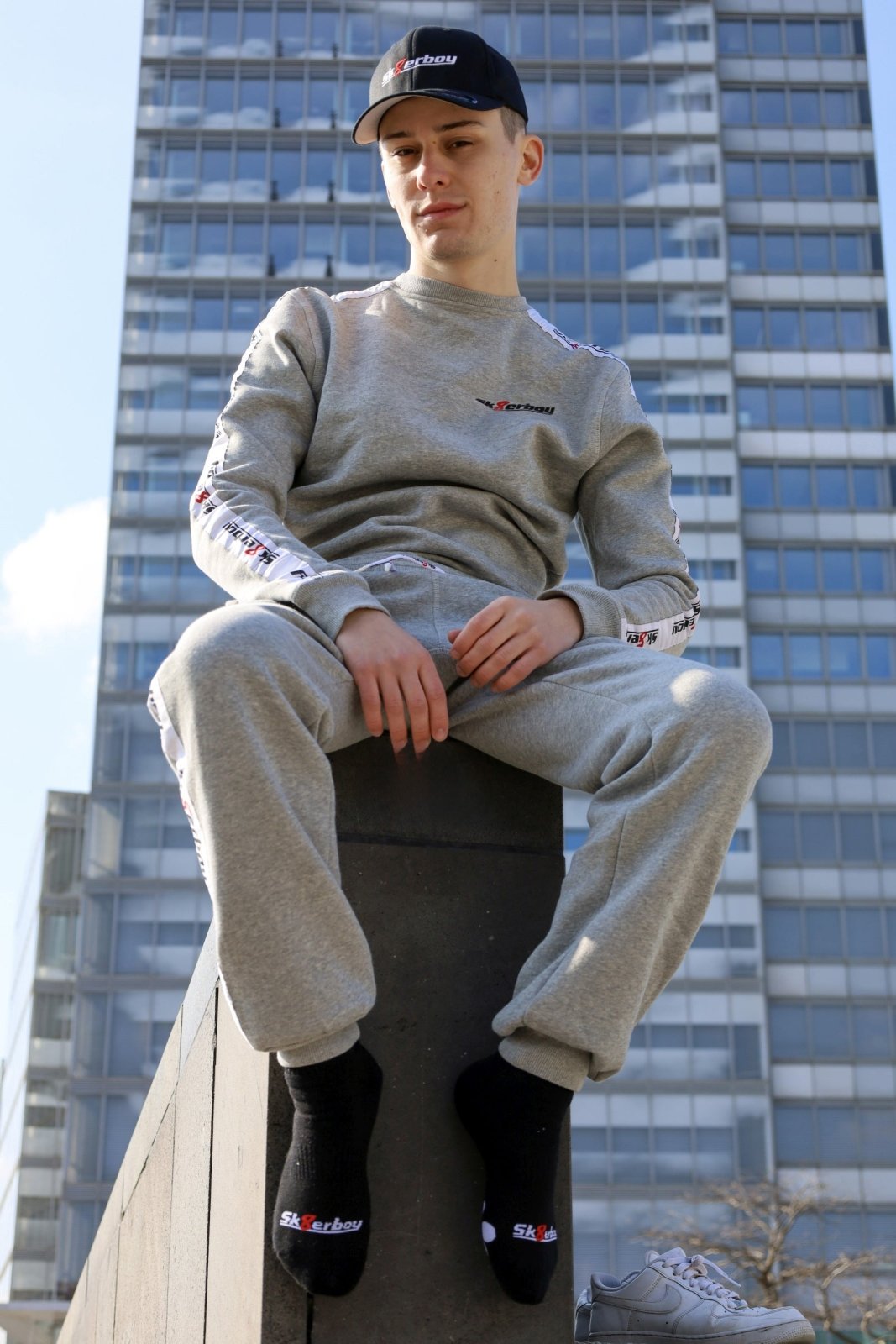 Sk8erboy® PUPPY Short Crew Socks schwarz Sk8erboy®