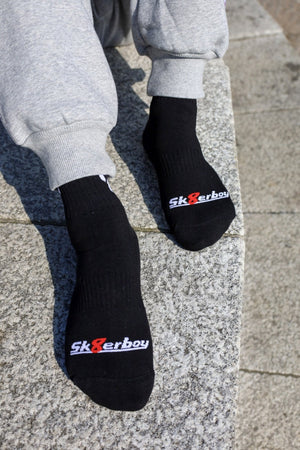 Sk8erboy® PUPPY Short Crew Socks schwarz Sk8erboy®