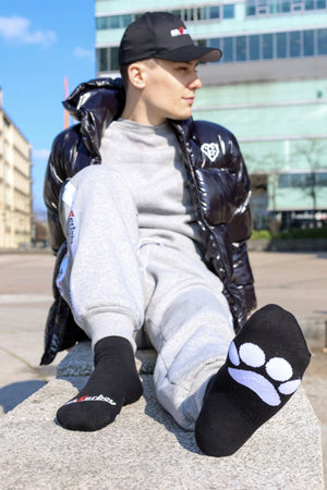 Sk8erboy® PUPPY Short Crew Socks schwarz Sk8erboy®