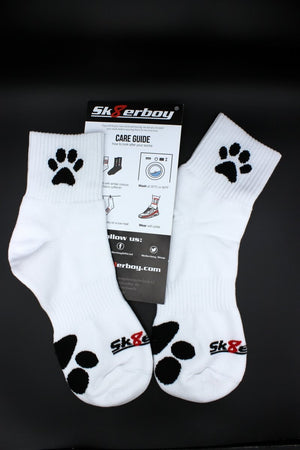 Sk8erboy® PUPPY Short Crew Socks weiß Sk8erboy®