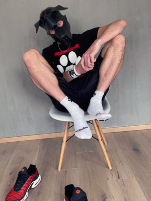 Sk8erboy® PUPPY Short Crew Socks weiß Sk8erboy®
