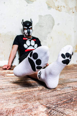 Sk8erboy | Puppy Socken (kurz) | weiß - PupStyle