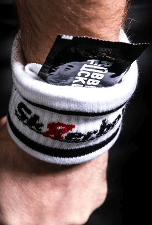 Sk8erboy® Schweißband DOG PAW weiß Sk8erboy®