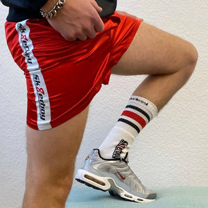 Sk8erboy® Shiny Boxershorts rot