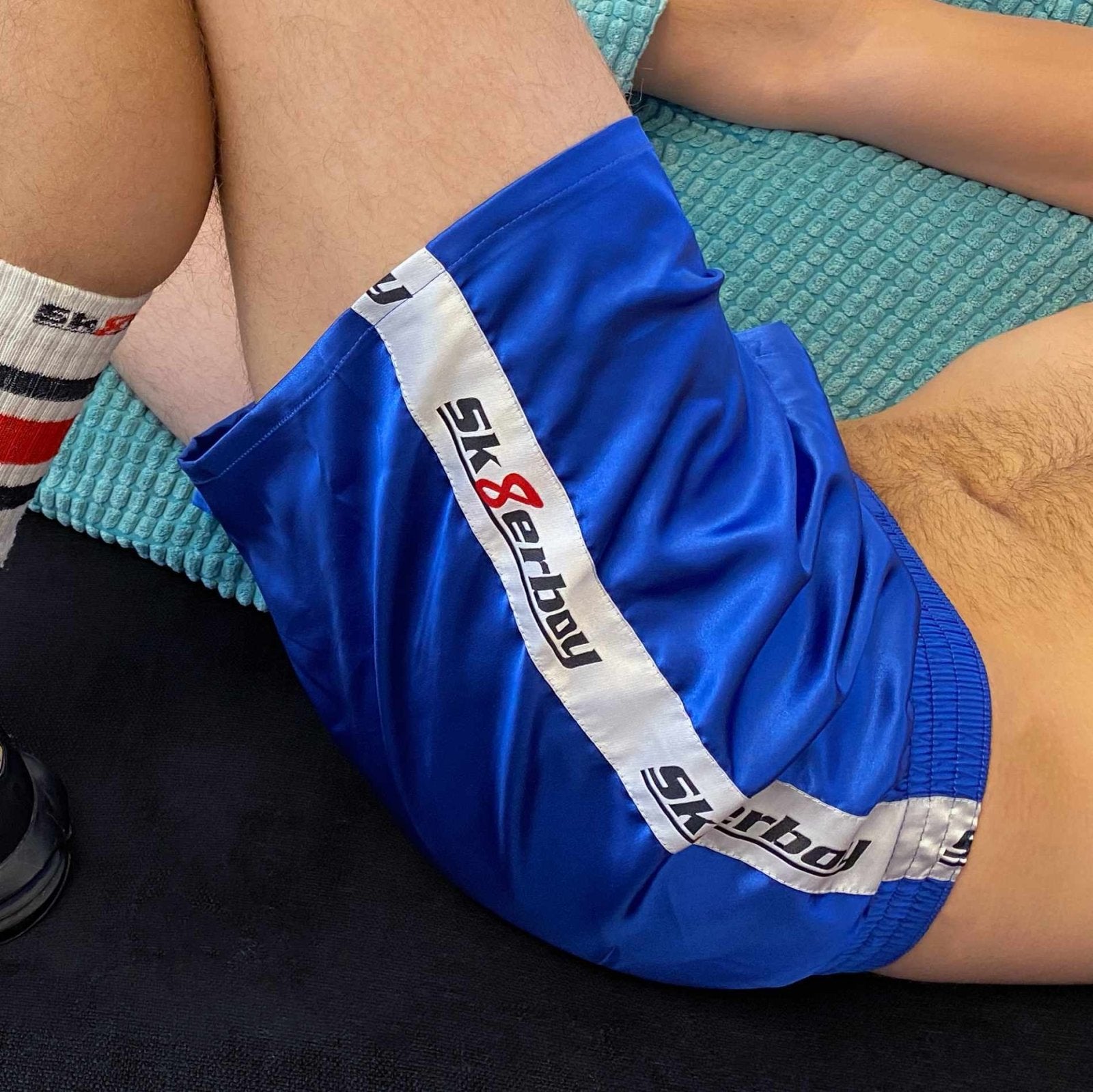 Sk8erboy® Shiny Boxershorts royalblau 2XL Sk8erboy®