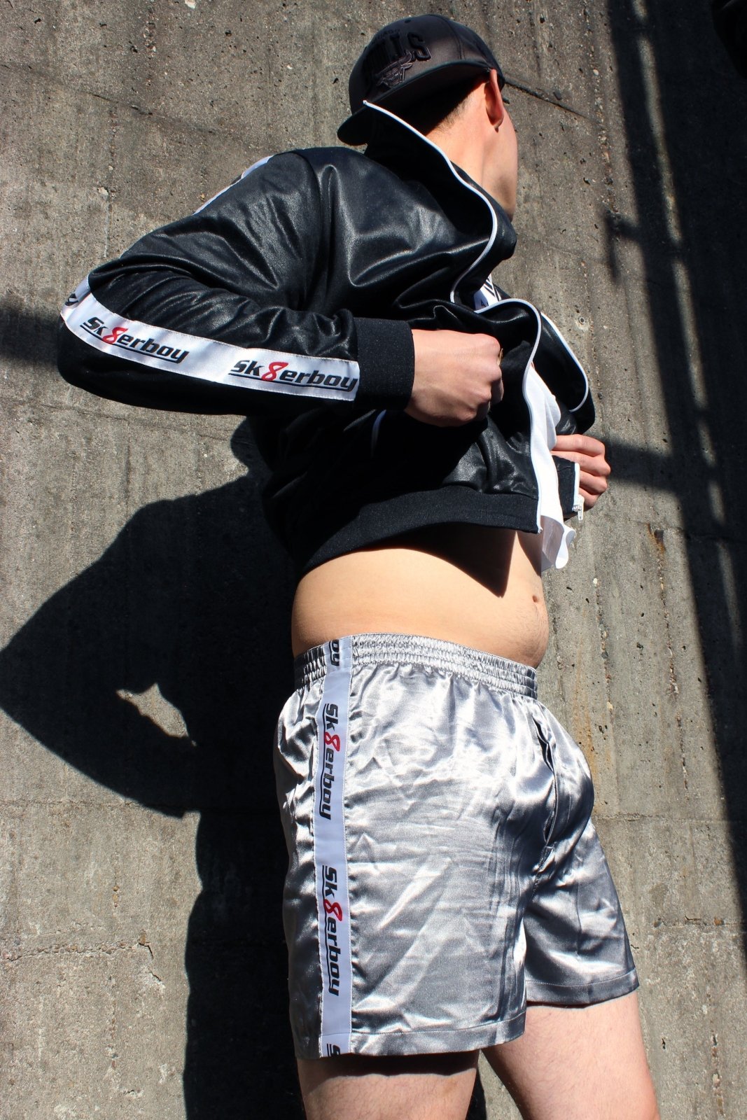 Sk8erboy® Shiny Boxershorts silber Sk8erboy®