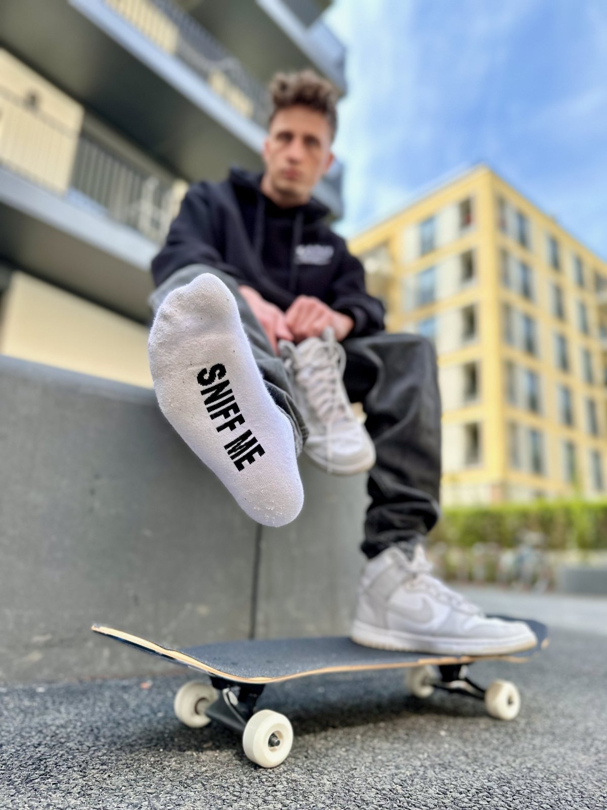 Sk8erboy® SNIFF ME Socks weiß Sk8erboy®