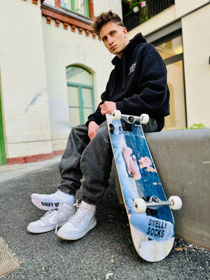 Sk8erboy® SNIFF ME Socks weiß