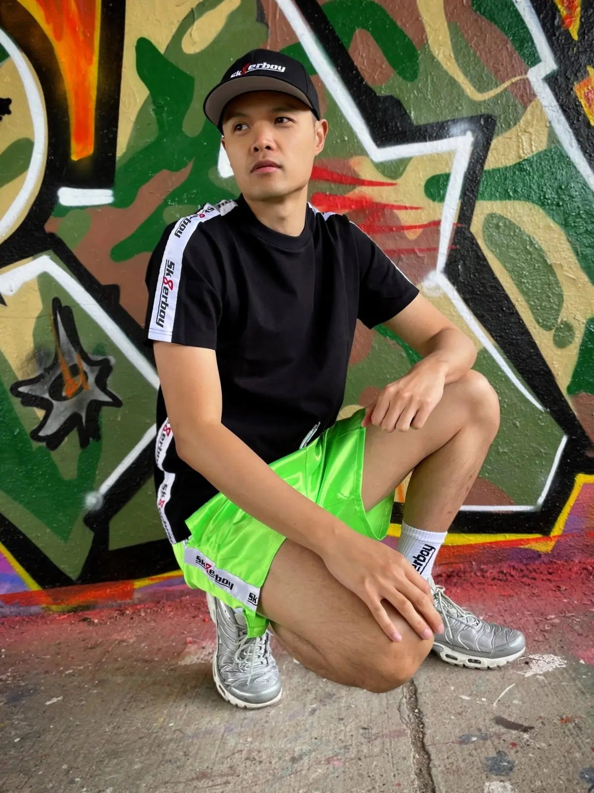 Sk8erboy® Sportshorts neon-grün Sk8erboy®