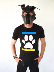 Sk8erboy® T-Shirt DOG PAW Hellblau-Gelb Sk8erboy®