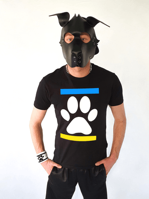 Sk8erboy® T-Shirt DOG PAW Hellblau-Gelb Sk8erboy®