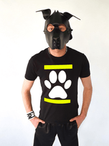 Sk8erboy® T-Shirt DOG PAW Neon-Gelb Sk8erboy®