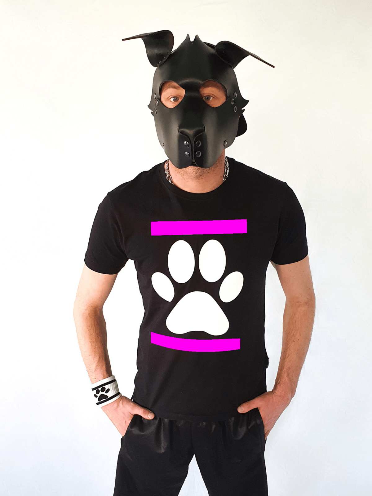 Sk8erboy® T-Shirt DOG PAW Neon-Pink Sk8erboy®