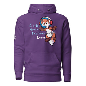 SnugglePlanet | Custom-Name / Little Space Explorer | Hoodie Purple SnugglePlanet