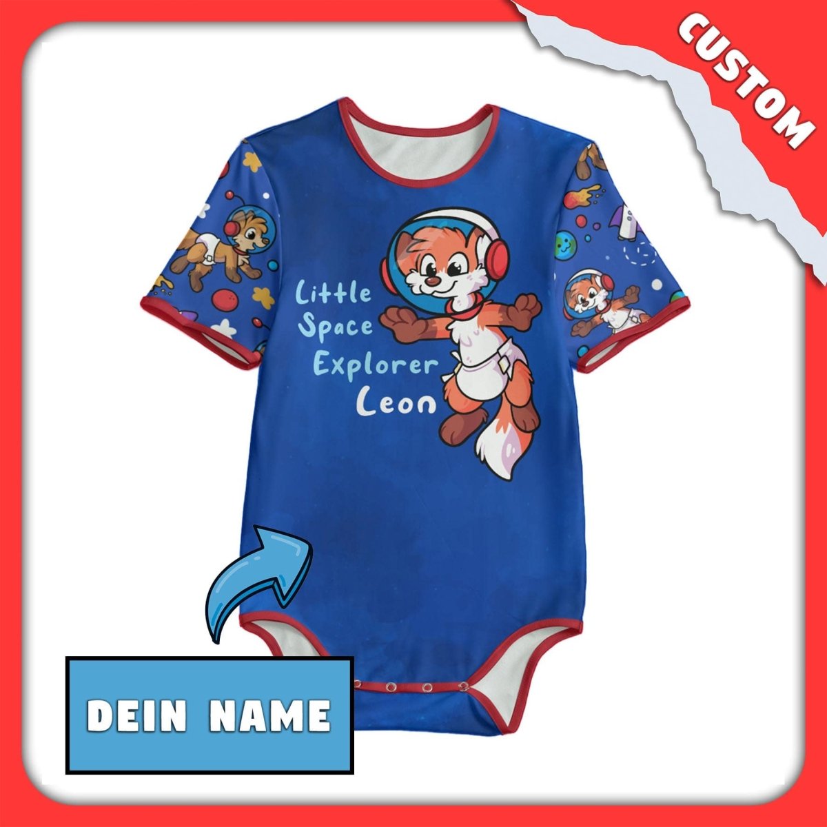 SnugglePlanet | Custom-Name / Little Space Explorer V1 | Body SnugglePlanet