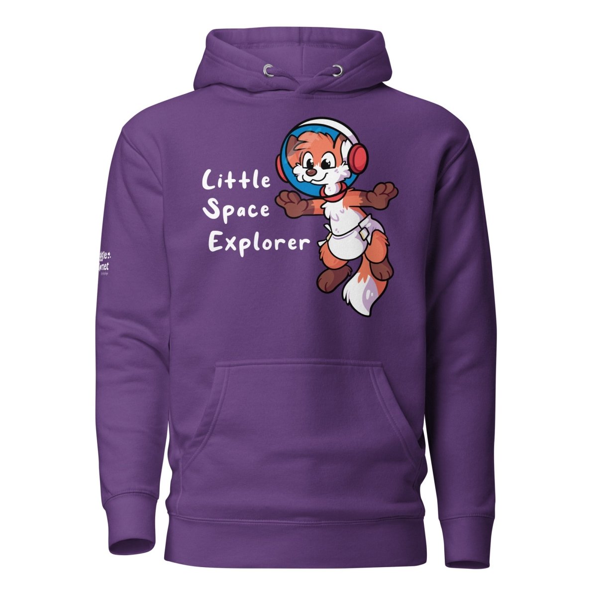 SnugglePlanet | Little Space Explorer | Hoodie Purple SnugglePlanet