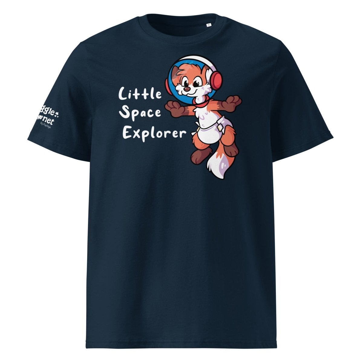 SnugglePlanet | Little Space Explorer | T-Shirt French Navy SnugglePlanet