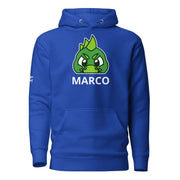 SnugglePlanet | PeekDino / Custom-Name | Hoodie Team Royal SnugglePlanet