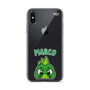SnugglePlanet | PeekDino / Custom-Name | iPhone Hülle iPhone X XS SnugglePlanet
