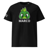 SnugglePlanet | PeekDino / Custom-Name | T-Shirt Schwarz SnugglePlanet