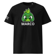 SnugglePlanet | PeekDino / Custom-Name | T-Shirt Schwarz SnugglePlanet