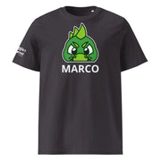 SnugglePlanet | PeekDino / Custom-Name | T-Shirt Anthracite SnugglePlanet