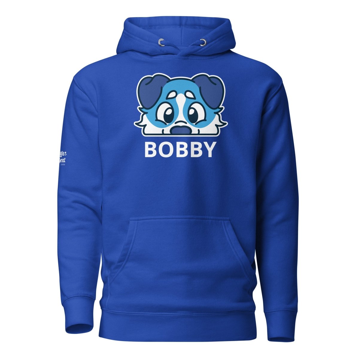 SnugglePlanet | PeekPuppy / Custom-Name | Hoodie Team Royal SnugglePlanet