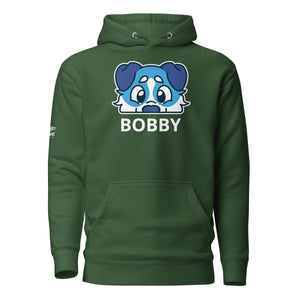 SnugglePlanet | PeekPuppy / Custom-Name | Hoodie Waldgrün SnugglePlanet