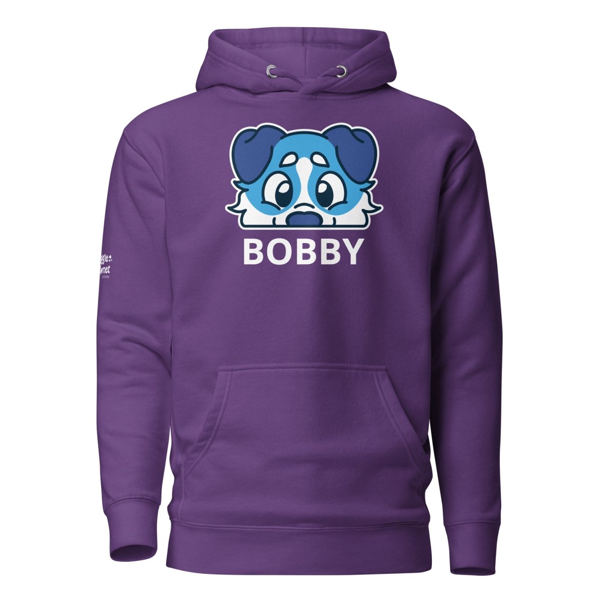 SnugglePlanet | PeekPuppy / Custom-Name | Hoodie Lila SnugglePlanet